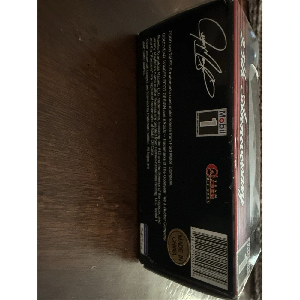 Mobil 1 25th Anniversary Jeremy Mayfield 12 Ford Taurus 1:64 Die-Cast Car